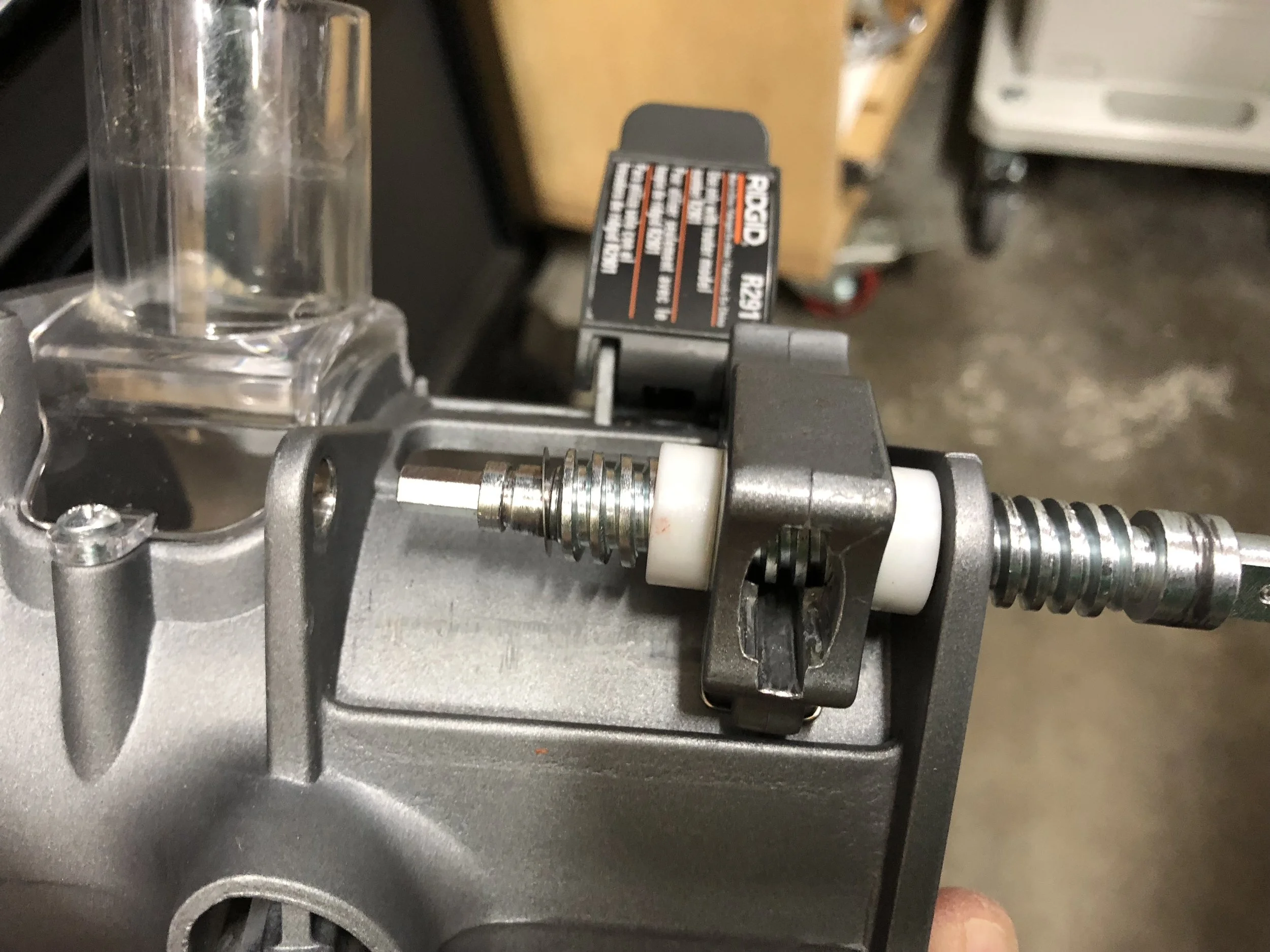  Quick test fit before epoxy just to make sure everything still lined up. I would recommend doing this so you can make any corrections. It should be pretty smooth but with a lot less slop than before. Also note that the bearings are not intruding into the channel where the orange mechanical fuse will live. 